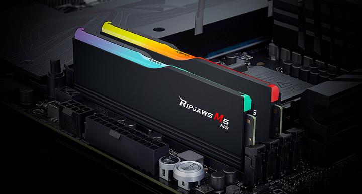 Produktbild G.Skill DDR5 96GB PC 5600 CL40 (2x48GB) 96-M5 RGB RM5RK (2 x 48GB, 5600 MHz, DDR5-RAM, DIMM)