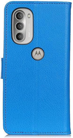 Produktbild MU Classic Litchi Leder Bookcover Series (Motorola Moto G51 5G)