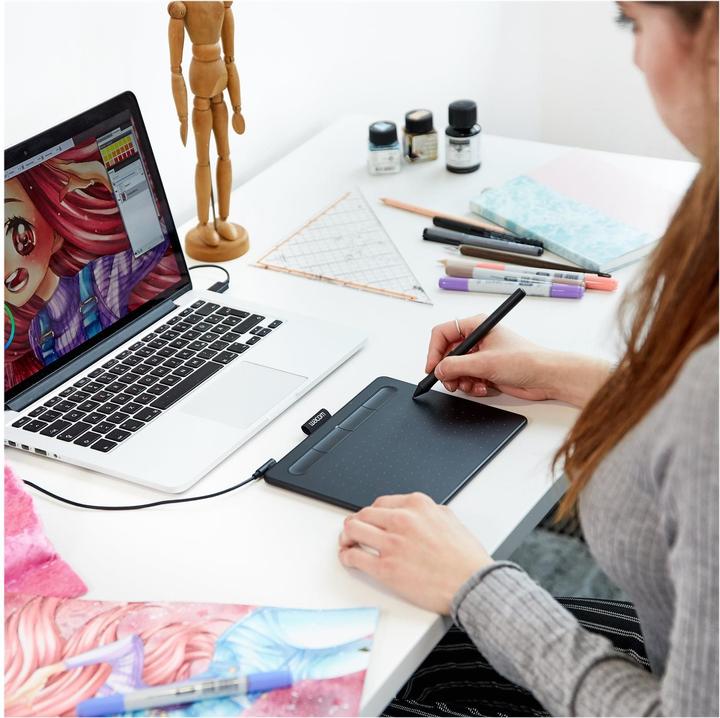 Actual product image Wacom Intuos Basic Pen S Black (7", 2540 lpi)