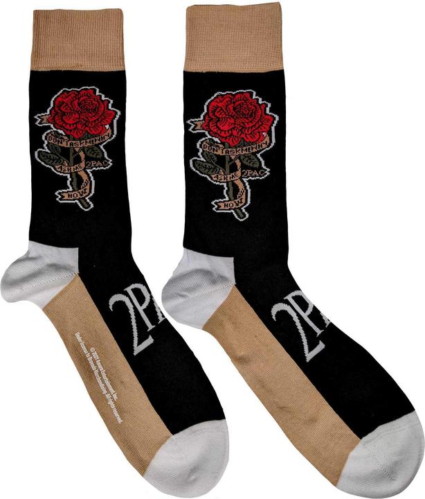 Immagine prodotto Tupac Shakur Calzini alla caviglia rosa unisex per adulti (40.5 - 45.5)