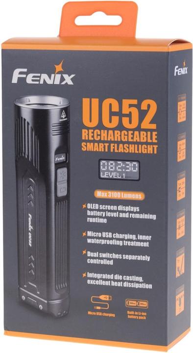 Produktbild Fenix Uc52 2018 (15.35 cm, 3100 lm)