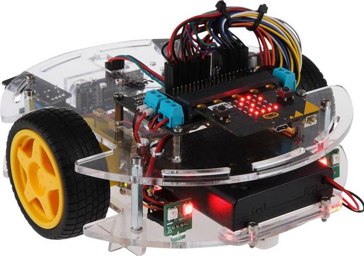 Image du produit Joy-it Robot en kit da montare Micro Bit JoyCar kit costruire MB-Joy-Car