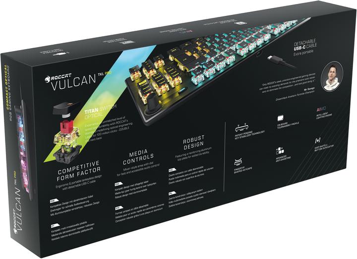 Actual product image Roccat Vulcan TKL Pro (CH, Cable)