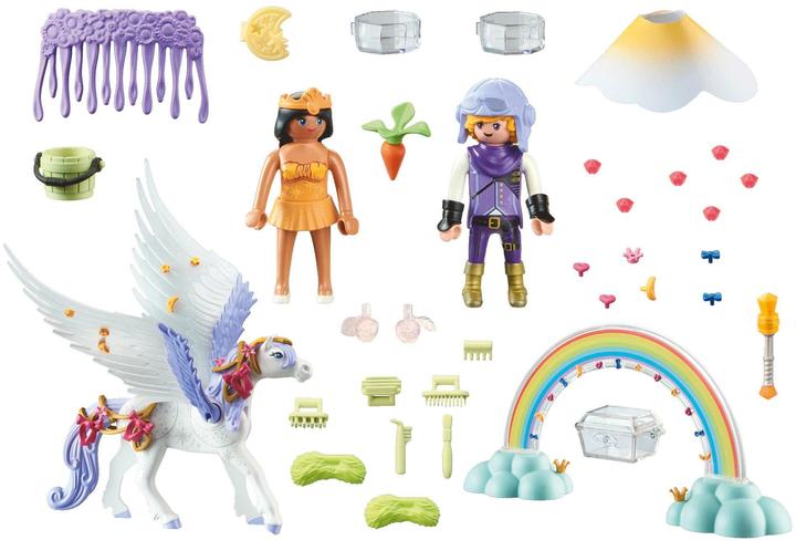 Immagine prodotto Playmobil Pegaso celeste con arcobaleno (71361, Principessa Playmobil)