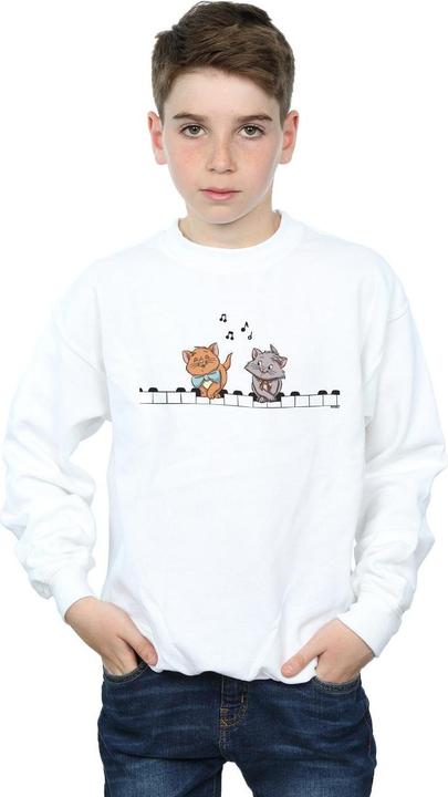 Actual product image Disney Boys The Aristocats Piano Players Sweatshirt (140, 146)