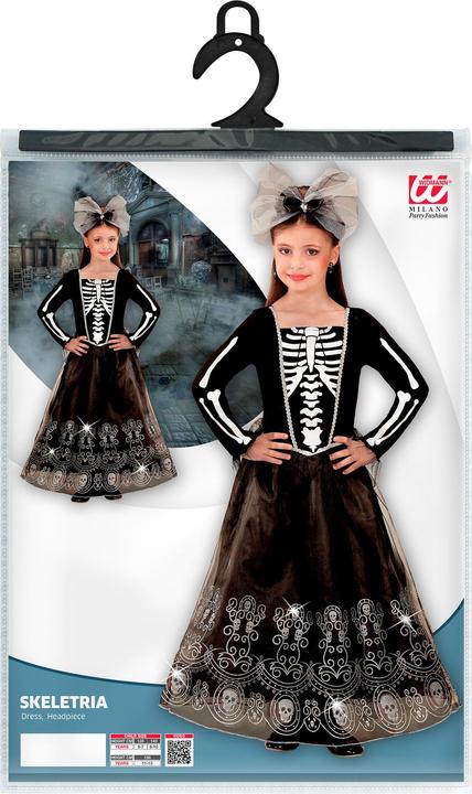 Actual product image Widmann Costume skeleton girl (146, 152, 158)