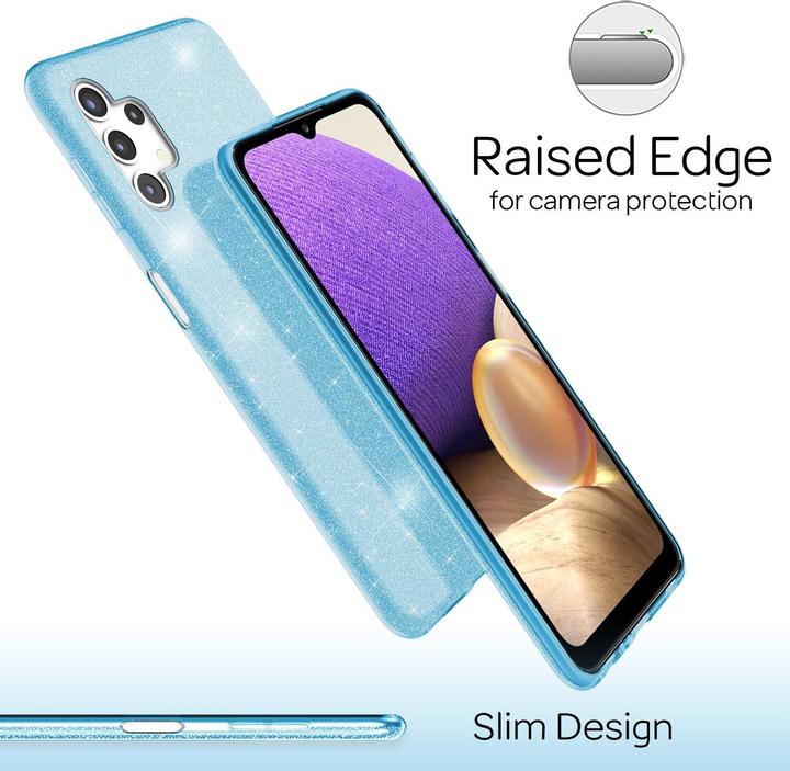 Immagine prodotto Nalia Custodia per cellulare Glitter (Samsung Galaxy A32 5G)