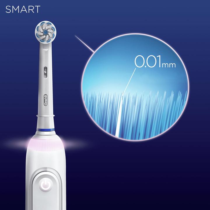 Image du produit Oral-B Brosse à dents électrique Smart Sensitive + étui de voyage (Brosse à dents oscillo-rotative)