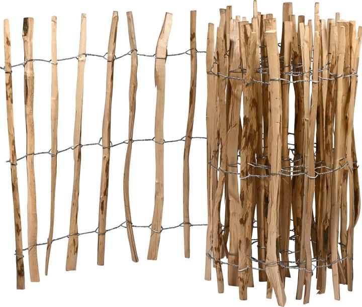Produktbild Dobar Staketen-Zaun Haselnuss 90x500cm