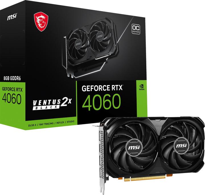 MSI GeForce RTX 4060 VENTUS 2X 8G OC (8 GB)