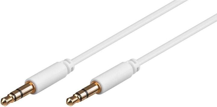 Produktbild MicroConnect AUDLL1.5W 1.5m 3.5mm 3.5mm Weiss Audio-Kabel (1.50 m, 3.5mm Klinke (AUX))