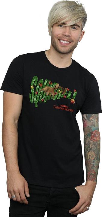 Immagine prodotto National Lampoon´s Vacation National Lampoon's Christmas Vacation Squirrel Tree Maglietta Uomo (XXL)
