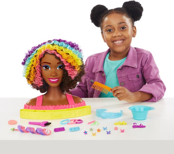 Produktbild Mattel Barbiekopfstyling Braun