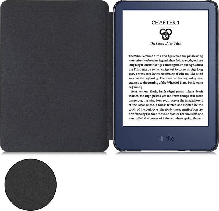 Strado Universelles Smart Case für Kindle 11 2022 (Schwarz).