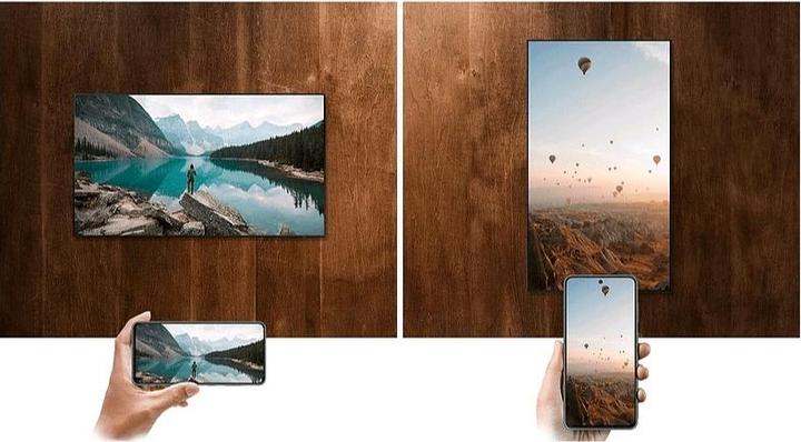 Actual product image Samsung Auto Rotation Wallmount 55-65" (Wall, 65")
