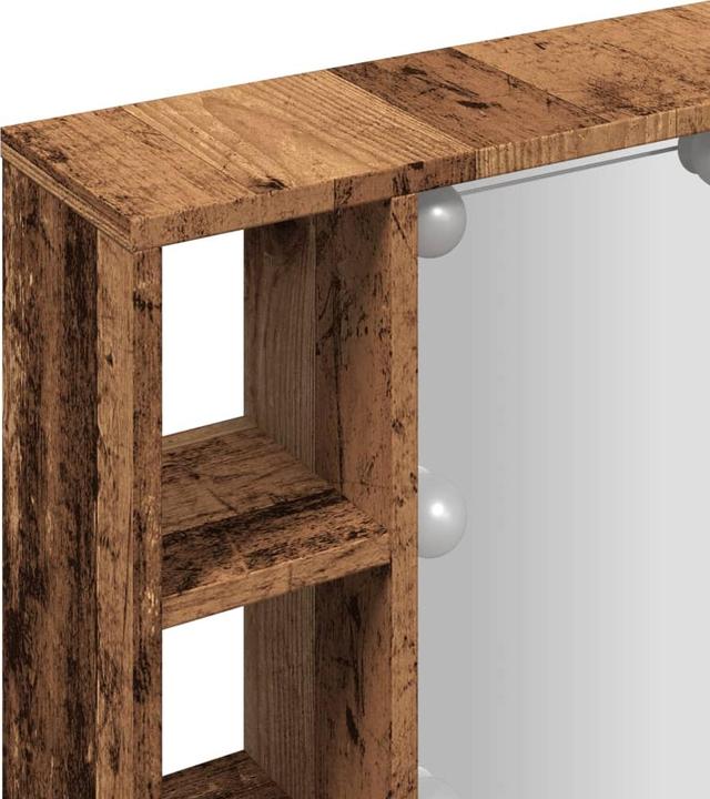 Immagine prodotto VidaXL Armadio a specchio con ottica a luce LED (76 x 15 x 55 cm)