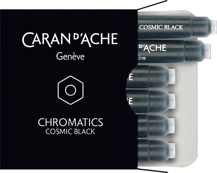 Caran d'Ache Chromatics Tintenpatronen (Füllertinte, Schwarz)