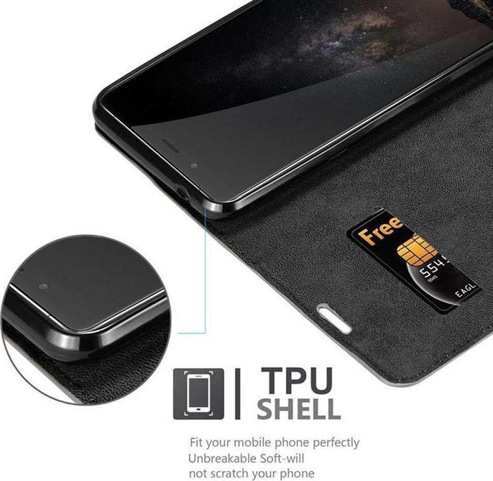 Actual product image Cadorabo Book Invisible Magnet Cover (ZTE Nubia Z11 Max)