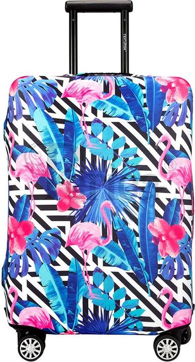 Produktbild isda Kofferüberzug&Stripes Flamingo Klein (45-) (Schutzhülle)