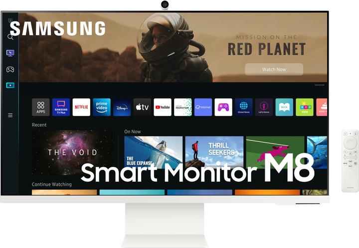 Samsung Smart Monitor M8 (3840 x 2160 Pixel, 32")