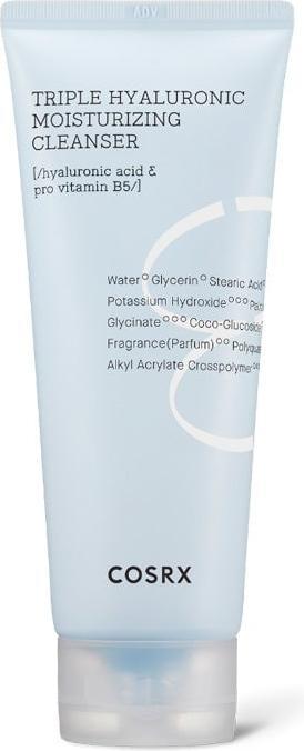 Image du produit Cosrx Hydrium Triple Hyaluronic Moisture Cleanser (nettoyant hydratant triple hyaluronique) (Mousse, 150 ml)