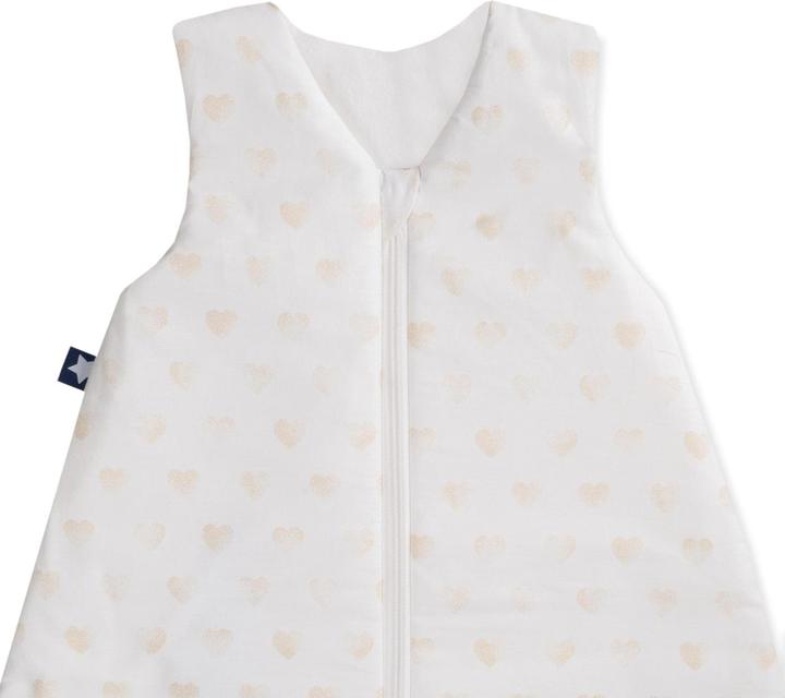 Produktbild Julius Zöllner Baby-Ganzjahresschlafsack Schlummerherzen Gr. 90 cm (90 cm)