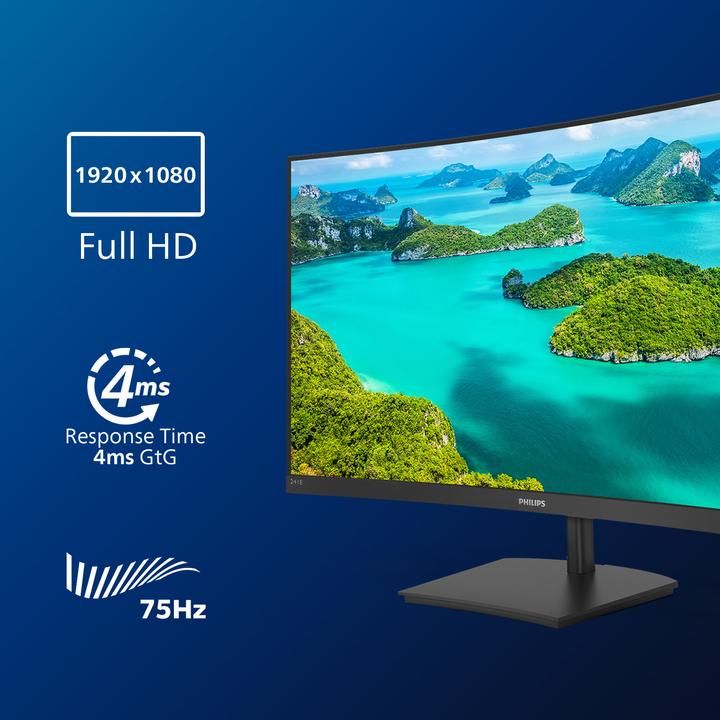Produktbild Philips 241E1SC/00 (1920 x 1080 Pixel, 23.60")