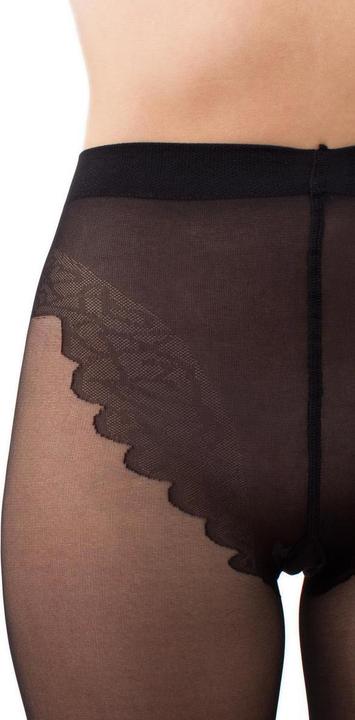 Actual product image Giulia Chic 20 bikini seamed tights, colour black, size 44-46 (20 DEN, 44 - 46)
