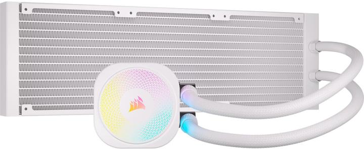 Actual product image Corsair iCUE LINK TITAN 360 RX RGB White AIO, 360mm Radiator, Liquid CPU Cooler