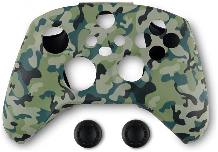 Image du produit Spartan Gear Couverture de peau de silicone et poignées (Compatible avec Xbox Series X/s) (Colo (Xbox Series X)