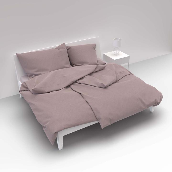 Actual product image Lotus Bettwaren Satin uni (Duvet cover, 160 x 210 cm)