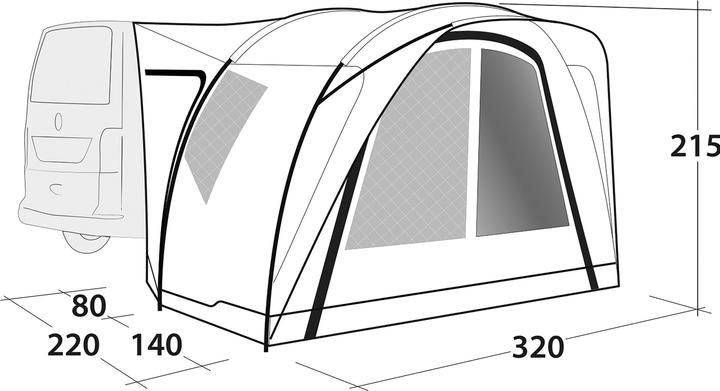 Actual product image Outwell Seacrest (Awning, 11.30 kg)