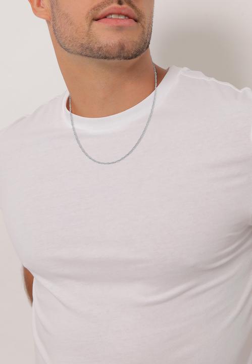Produktbild Kuzzoi Halskette Basic Gliederkette Gedreht 925 Silber (925er Sterling Silber, 45 - 50 cm)