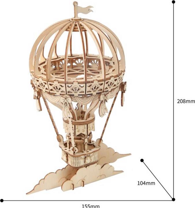 Actual product image OEM Hot air balloon kit Lasercut
