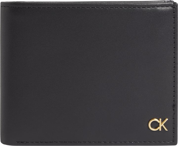 Produktbild Calvin Klein Herren Icon Bifold 5cc W/Coin Reisezubehör-Bi-Fold-Brieftasche, Ck Schwarz