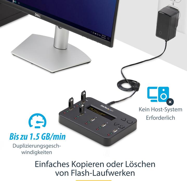 Image du produit StarTech Duplicateur autonome 1:5 (USB 2.0)