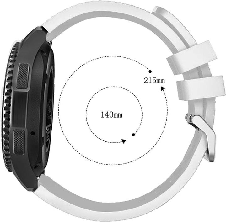 Image du produit Cadorabo Bracelet pour Samsung Galaxy Gear (22 mm, TPU)