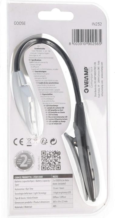 Produktbild Velamp Gans Led Leselampe (26.50 cm, 6 lm)