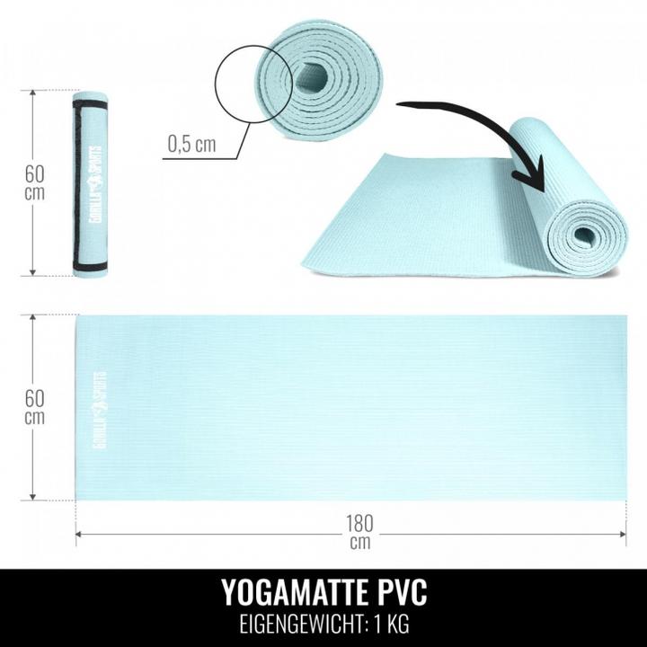 Image du produit Gorilla Sports Tapis de yoga (5 mm)