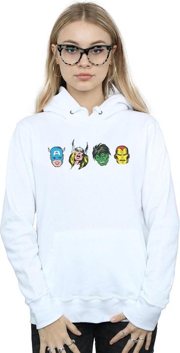 Produktbild Avengers Comic Heads Kapuzenpullover (M)