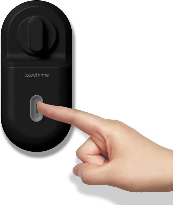 Actual product image Igloohome Retrofit Lock + Bridge