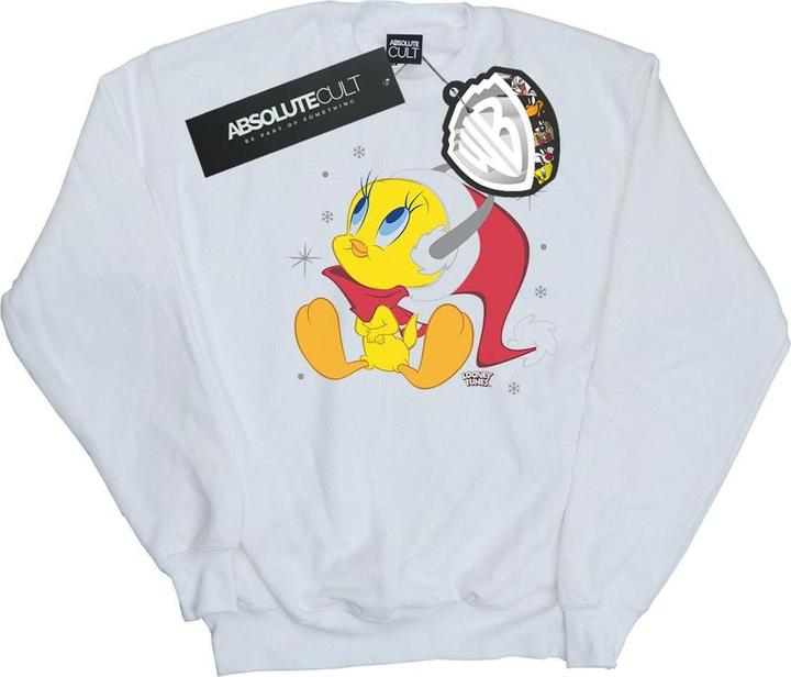 Actual product image Looney Tunes Mens Christmas Tweety Sweatshirt (M)
