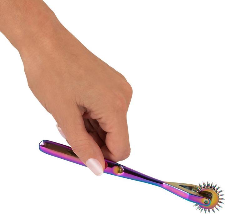 Actual product image Fetish Collection Rainbow Double Pinwheel