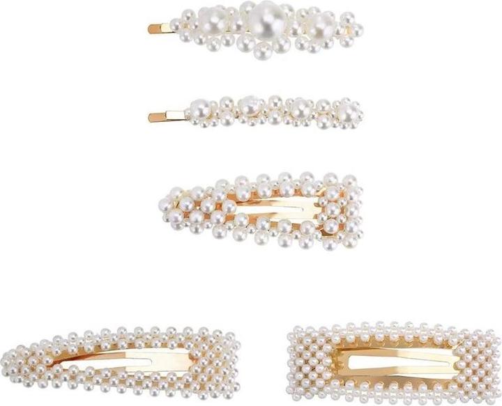 Immagine prodotto JTI 5x fermagli per capelli con perle (1 pz.)
