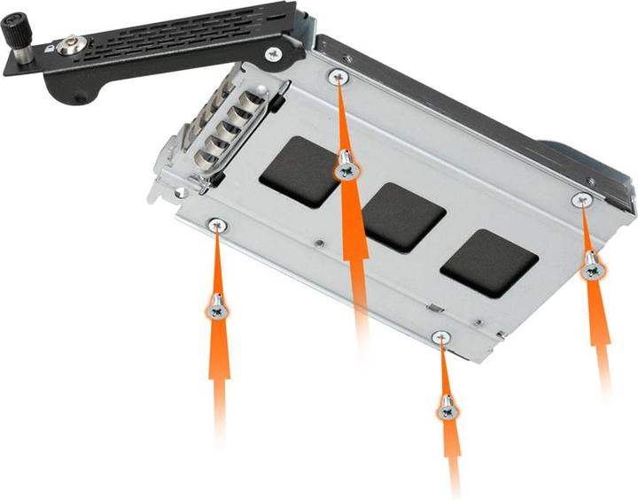 Image du produit Icy Dock We-Ra. IcyDock ToughArmor EX MB491TKL-B Plateau pour MB491SKL-B bulk
