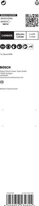 Produktbild Bosch Professional Zubehör EXPERT ‘Multi Material’ S 1156 XHM Säbelsägeblatt, 3 Stück