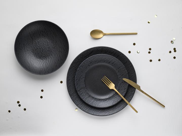 Actual product image CreaTable Rondo slate (12 Piece)