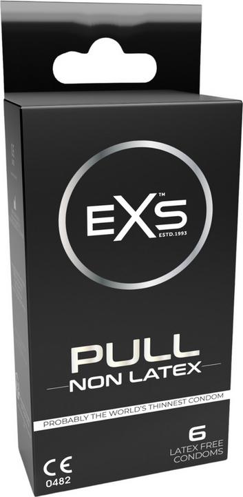 Productafbeelding EXS Pull - Non-Latex Condoms - 6 Pieces (6 Pcs.)