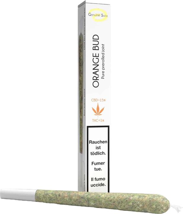 Actual product image Genuine Swiss Orange Bud (1 g, Indoor)