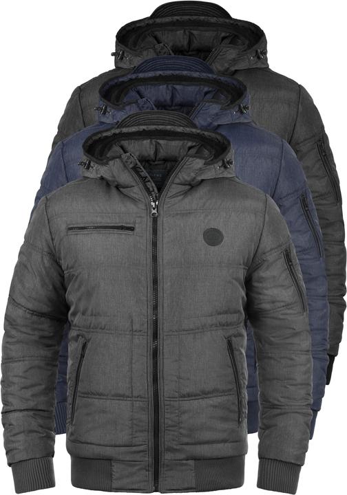 Actual product image Blend Boris Teddy Men's Winter Jacket Outdoor Jacket With Teddy Fleece With Hood (XL)